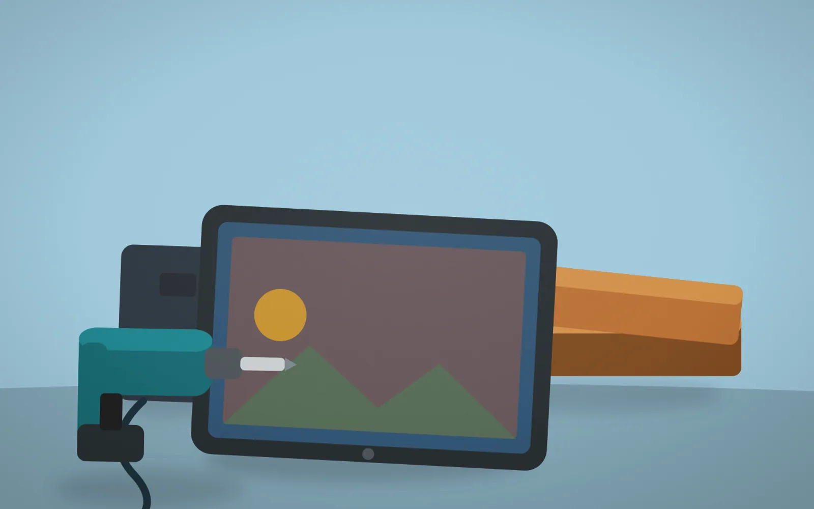 Building a digital photo frame from an old tablet