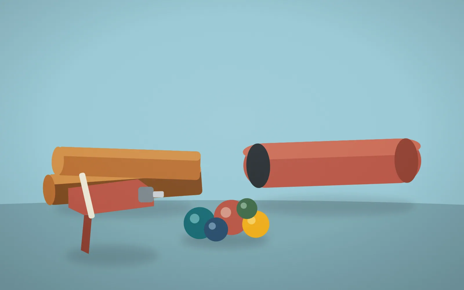 Building marble runs or Rube Goldberg machines
