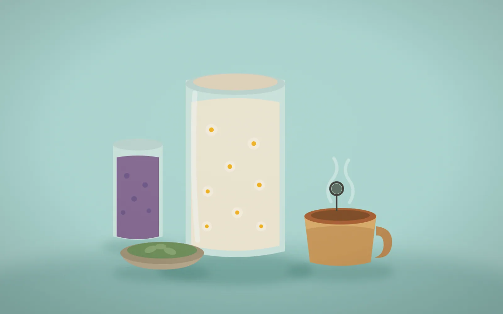 DIY calming herbal teas for sleep