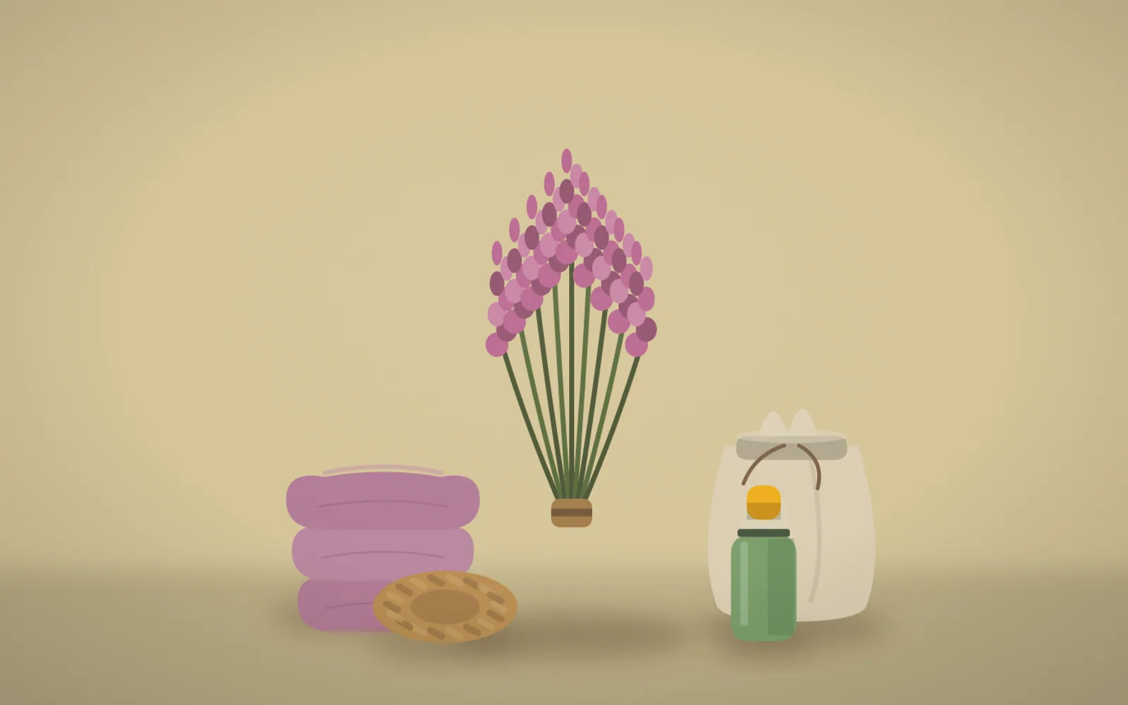 Dried flower sachets